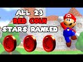 Ranking All 23 Red Coin Stars In Super Mario 64!