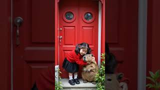 The Magical Friendship Between a Capybara and a Little Girl #magic #agt #cute #kapibara  #shorts