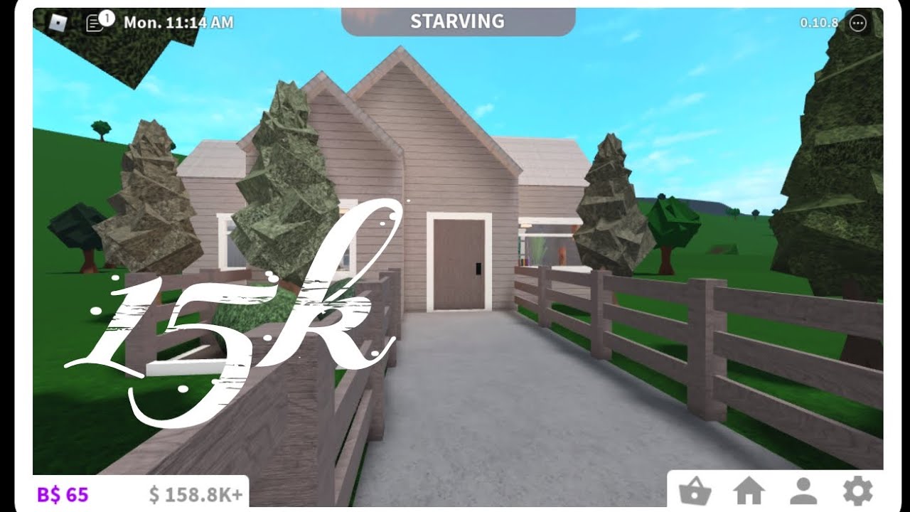 Bloxburg || 15k House NO Gamepass - YouTube