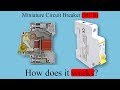 Miniature Circuit Breaker, (MCB), How does it work?