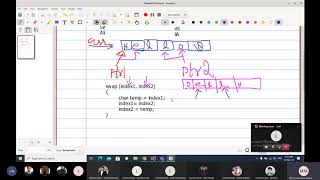 Reversing a char array using Pointers