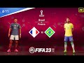 FIFA 23 - France Vs Brazil -  FIFA World Cup 2022 Final Qatar | PS5™ [4K ] Next Gen