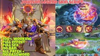 NEW! JOHNSON LEGEND SKIN SCRIPT | No Password + 100% Working