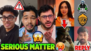 This MATTER is SERIOUS😱 Scout, Jonathan, CarryMinati 🚨 Kaash Plays EXPOSED this😳 Neyoo reveal TRUTH