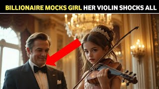 Billionaire Mocked Poor Girl Then She Played Violin & Shocked Everyone