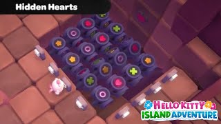 Hidden Hearts Puzzle Walkthrough 🧩 Hello Kitty Island Adventure