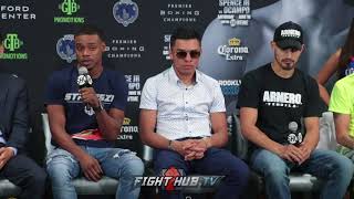 ERROL SPENCE ON FIGHTING CRAWFORD & THURMAN "LINE THEM UP! IVE BEEN SAYING THAT SINCE 15-0!"