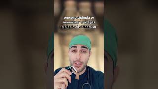 This Episode: Diplopia or Double Vision