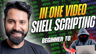 Shell Scripting in One Shot | 3 Live Projects For DevOps (Hindi)