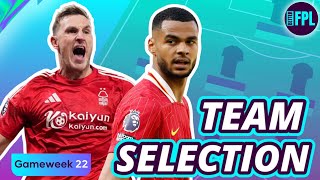 🚨 TOP 20K IN THE WORLD! TEAM SELECTION GW 22 | Fantasy Premier League Tips 2024/25