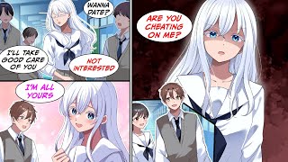 [Manga Dub] I'm secretly dating the most popular girl at school... One day, she sees me... [RomCom]