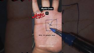 Palmistry | Mysterious X Sign Wealth and Rich | #palmistry #palmreading #shorts #videos #online