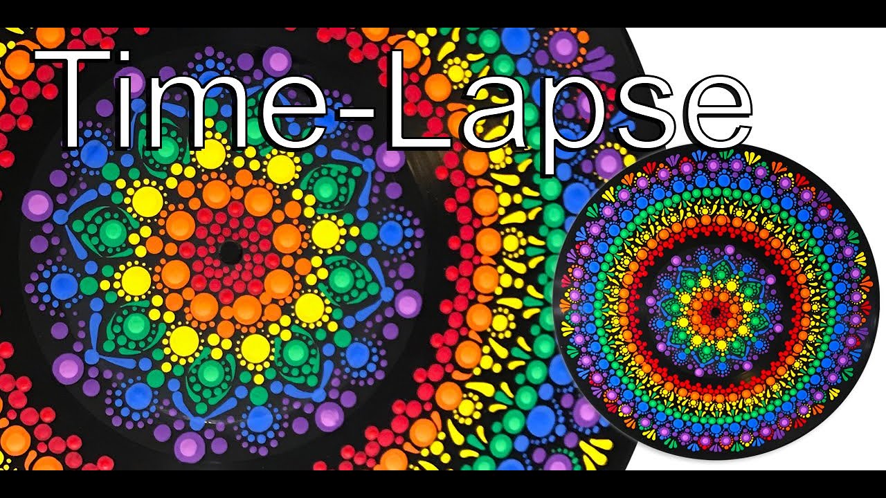 Time Lapse Dot Mandala Record Repurpose Video280 Youtube