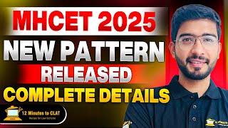 MHCET 2025: New Pattern Released I Complete Details I Keshav Malpani