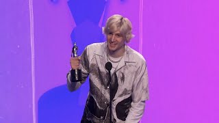 xQc Wins the Streamy Award for Just Chatting | 2022 YouTube Streamy Awards