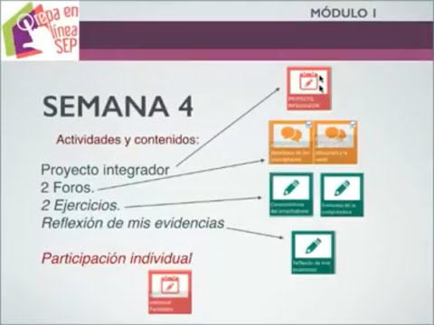 Seman 4 Módulo 1 Prepa En Linea Sep Youtube