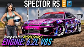 CarX Drift Racing 2 - SPECTOR RS - 6.2L V8S Tuning and Test