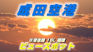 【4K】成田空港 Ｂラン 16Ｌ ビュースポットより９連発