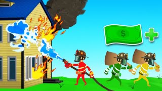 FIRE FIGHTING Simulator BUT We STEAL STUFF! (Embr)