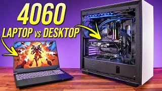 Laptop vs Desktop (RTX 4060) - MUCH Closer Than You Think!