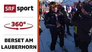 360° im Startbereich von Wengen mit Alain Berset | 360° Ski-Special | Lauberhorn