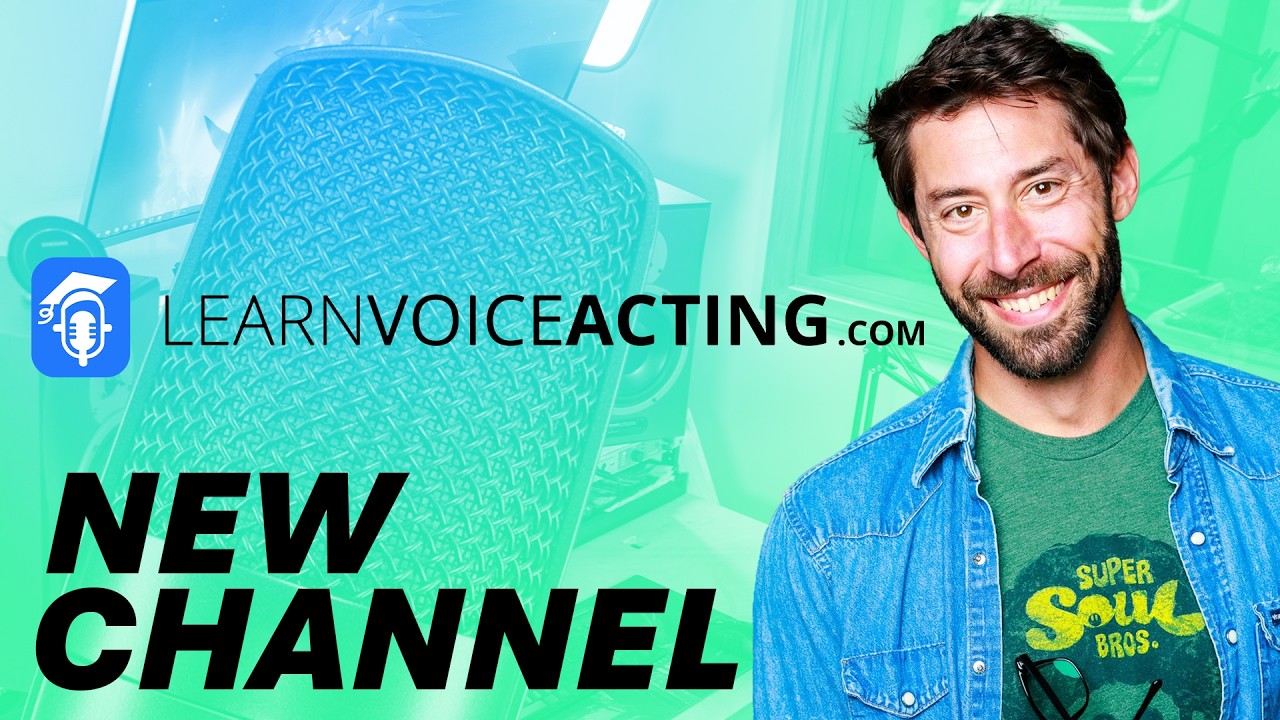 Learn Voice Acting Has It S Own Channel Youtube