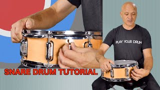 E- Snare Drum Tutorial - How it Works and Setting Up