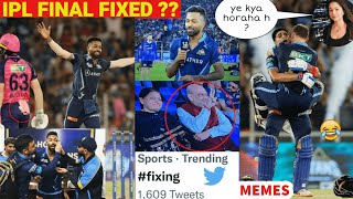 GUJRAT TITANS MATCH FIXING ? IPL 2022 FINAL | GT VS RR 2022 MATCH REVIEW