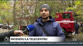 Incendiu într-un bloc de locuinţe din cartierul Telecentru