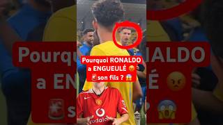 Il était très en COLÈRE😡😱 #football #ronaldo #cr7 #cristianojr #alnassr #messi #goat #mbappe #real