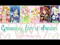 Growing for a dream | Soleil + Sakura, Otome, Yurika - Short Romaji lyrics