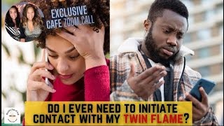 “Do I ever need to initiate contact with my Twin Flame?” 🤔Cafe Sneak❤️‍🔥