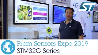 ST at Sensors Expo 2019: STM32G Series