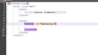 HTML5 canvas tutorial using internal CSS3 and JavaScript 1