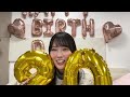 清水理央 ・ 平岡海月（日向坂46） 2025年01月15日 20歳 お誕生日配信 showroom