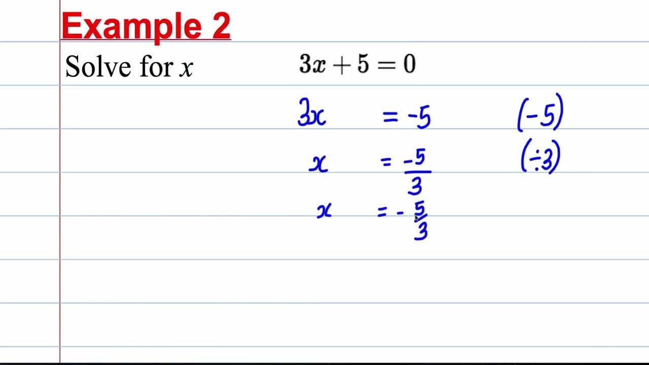 Solving Equation - Lessons - Blendspace