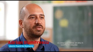 Poveste Adrian Dumitrescu - Experiența Teach după cei doi ani de program