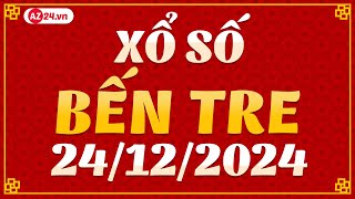 Xổ số Bến Tre ngày 24 tháng 12 - XSBT - SXBT - XSBTRE - Kết quả xổ số kiến thiết Bến Tre hôm nay