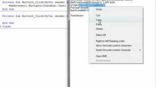 vb How to make a simple webbrowser