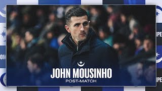 John Mousinho post-match 🎙️ | Blackburn v Pompey