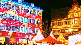 Chocolate Festival in Germany, Tübingen-city *ChocolART* 4K.