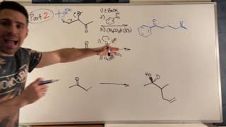 More Challenging Alpha Carbon Rxn and Synthesis Practice (Worksheet Solutions Walkthrough)