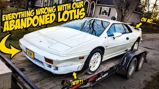 Everything Wrong With Our ABANDONED Lotus Supercar (Worse Than We Thought)