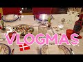 Relaxing hygge Sunday, family dinner, ice swim! Scandinavian Christmas, 17 December