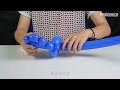 【氣球教學】新手也會的超簡單造型氣球：海盜劍 balloon pirate sword｜beginneros