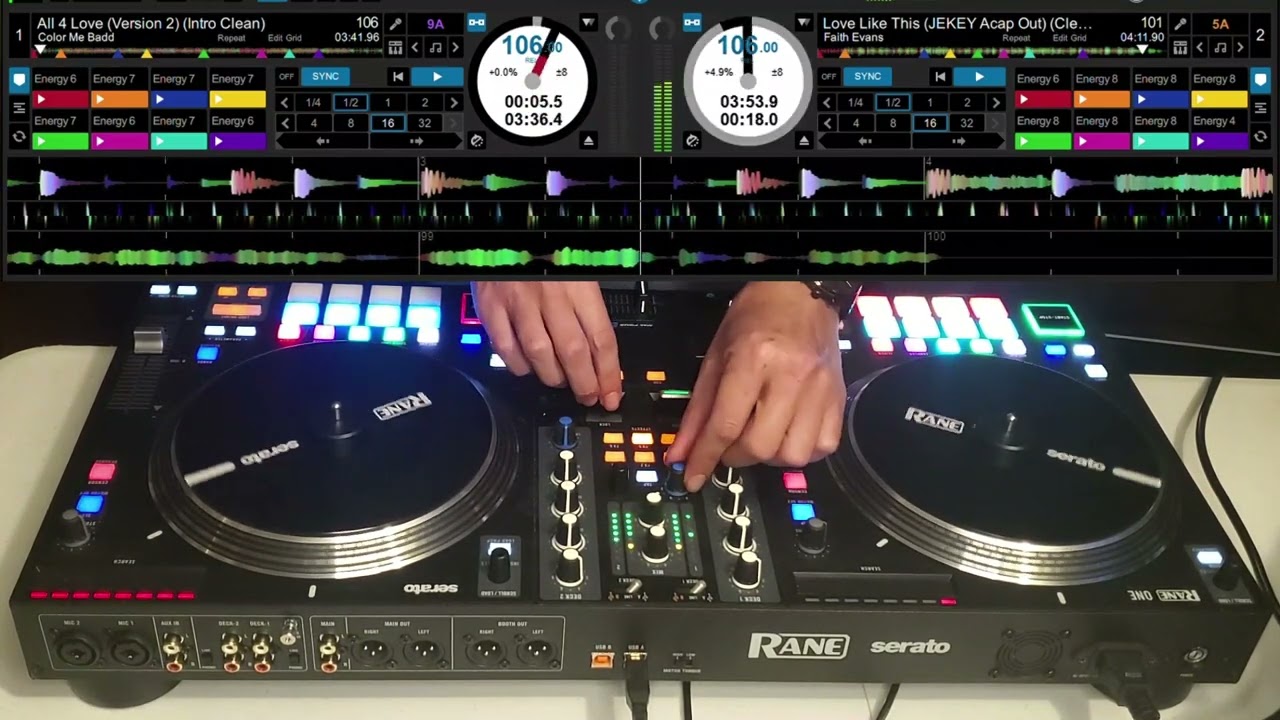 R&B Mix | 90's Throwback | Rane One X Serato Stems Mashups | Throwback ...