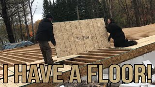 START TO FLOOR SHEATHING! | October 11th - 13th, 2019