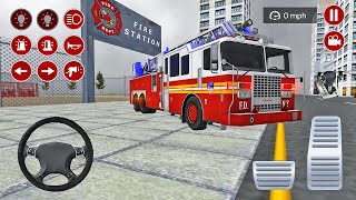 Fire Truck Driving Simulator 2020 - Fire Fighting Games - Android Gameplay