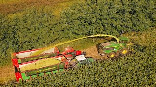 Mais 2020 : John Deere 9900i / V12 power / LU Brockmann / Fendt 930/ Maisernte 2020 / Maize harvest