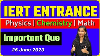 IERT Entrance Exam 2023 | Polytechnic Important Question 2023 | Iert Chemistry Live Classes